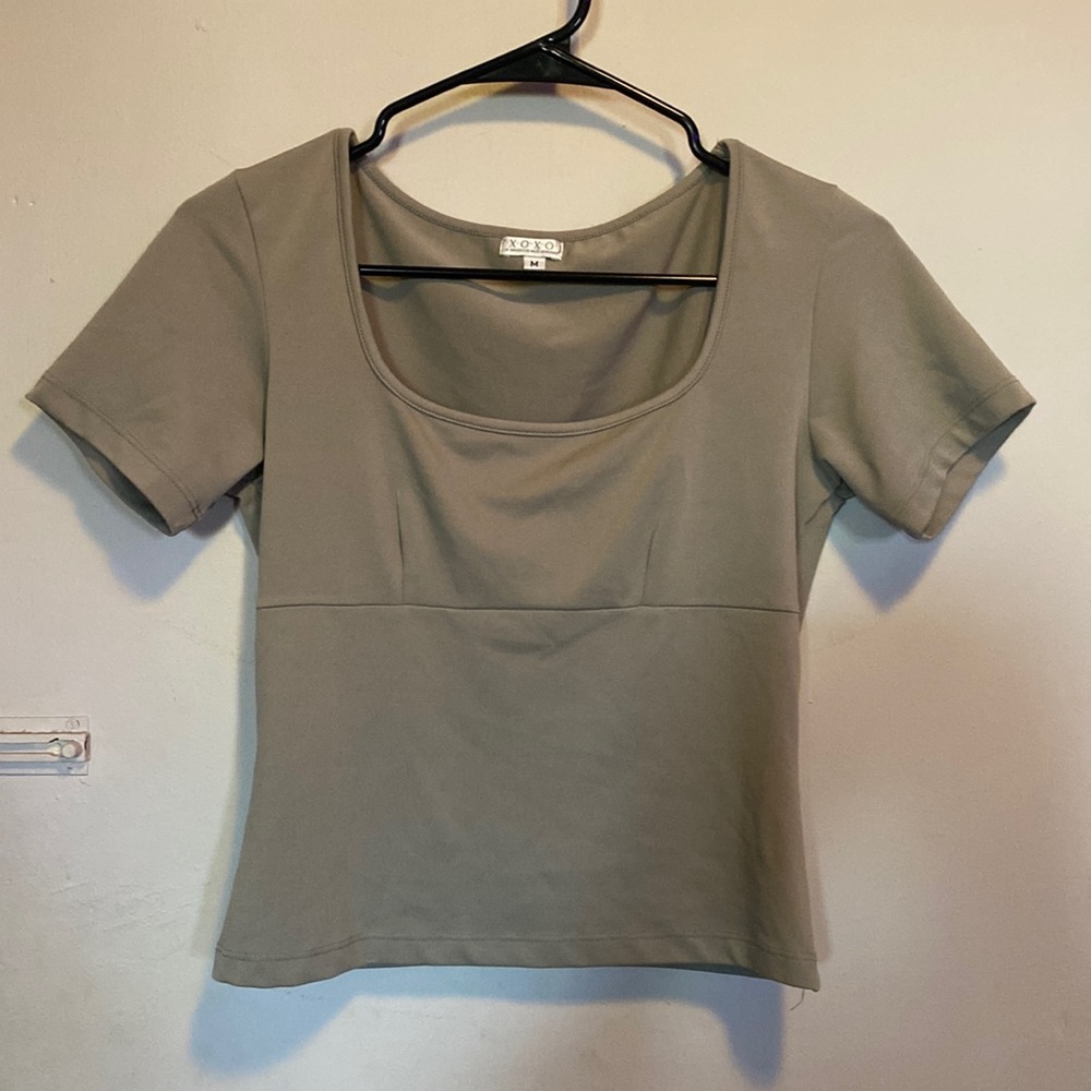 Xoxo Green blouse